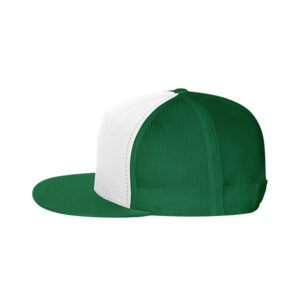 Flat Bill Trucker Cap - Image 4