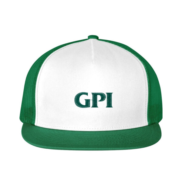 Flat Bill Trucker Cap