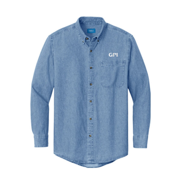 Men's Long Sleeve Value Denim Shirt